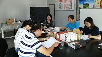 南宁市邕宁区科技局领导莅临康之豆公司指导工作